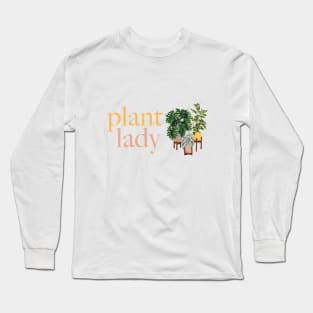 Plant Lady Illustration 6 Long Sleeve T-Shirt